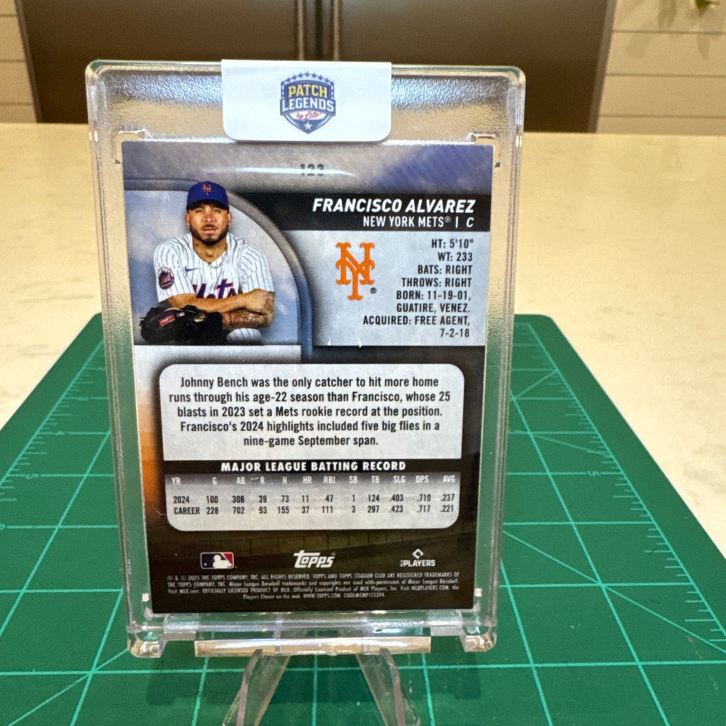 Francisco Alvarez 1/1 Card