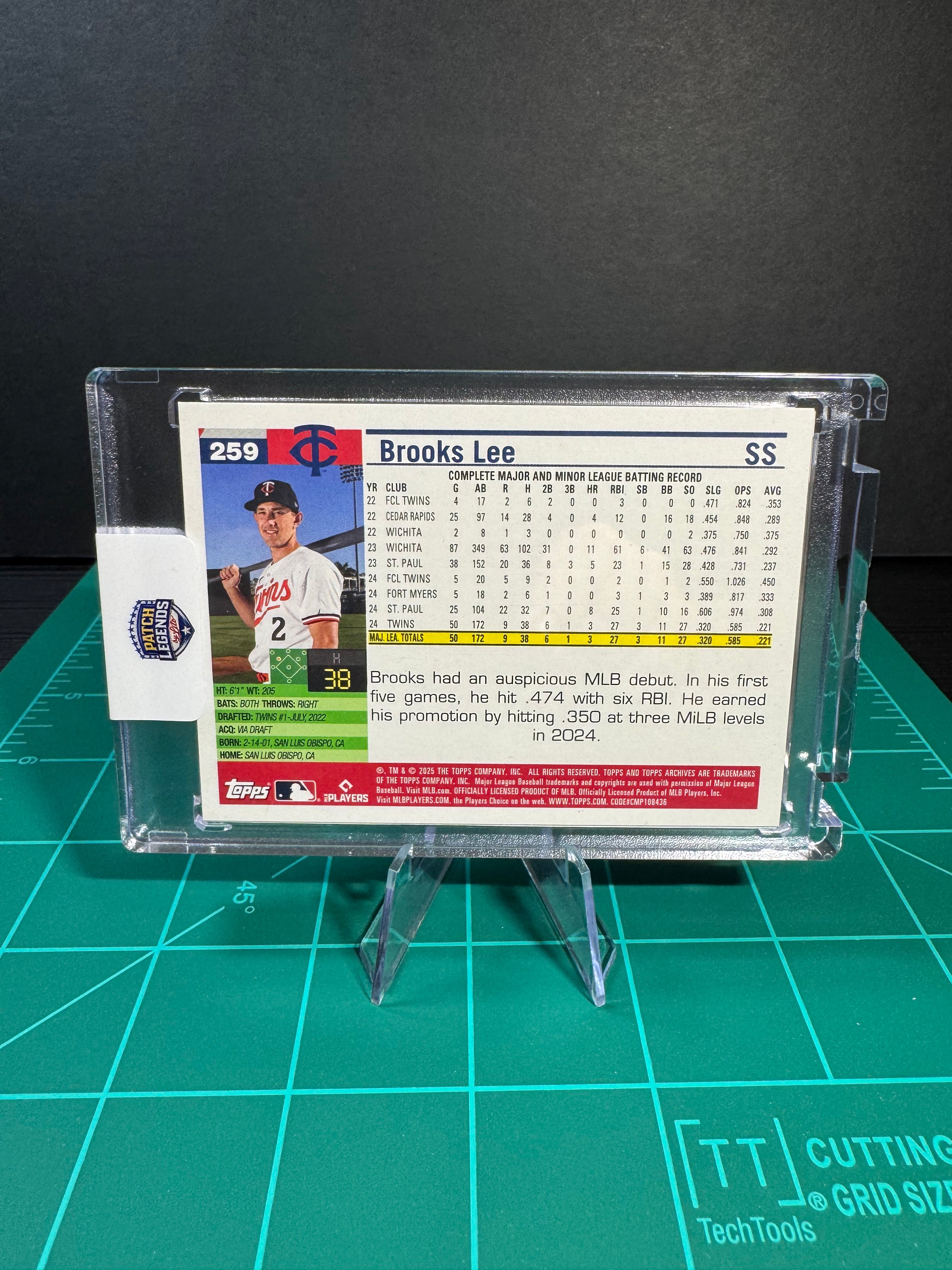 Brooks Lee 1/1 Card