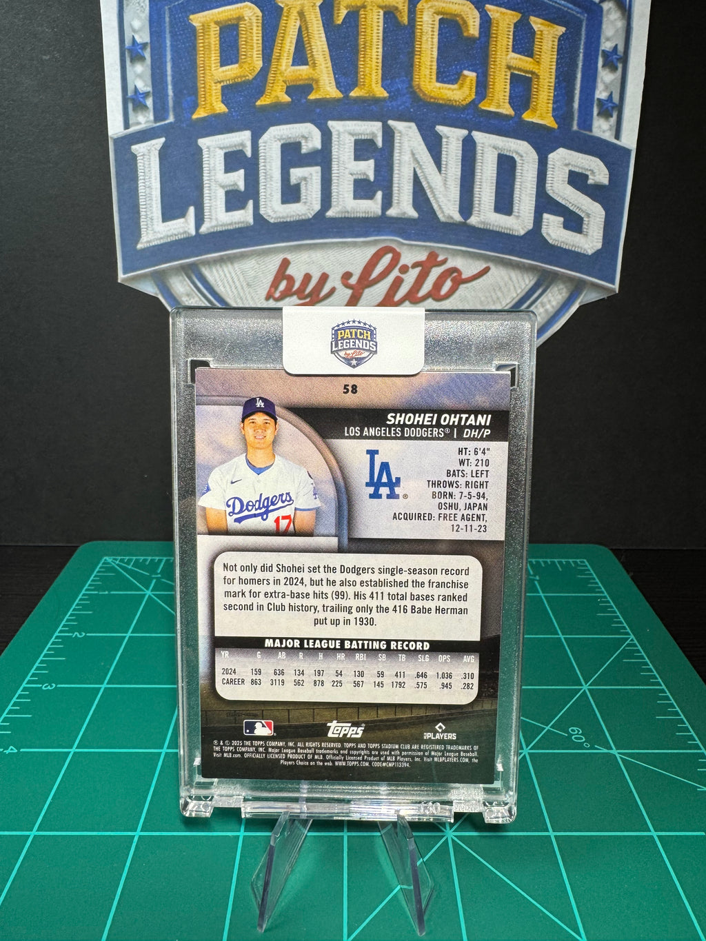 Shohei Ohtani 1/1 Card