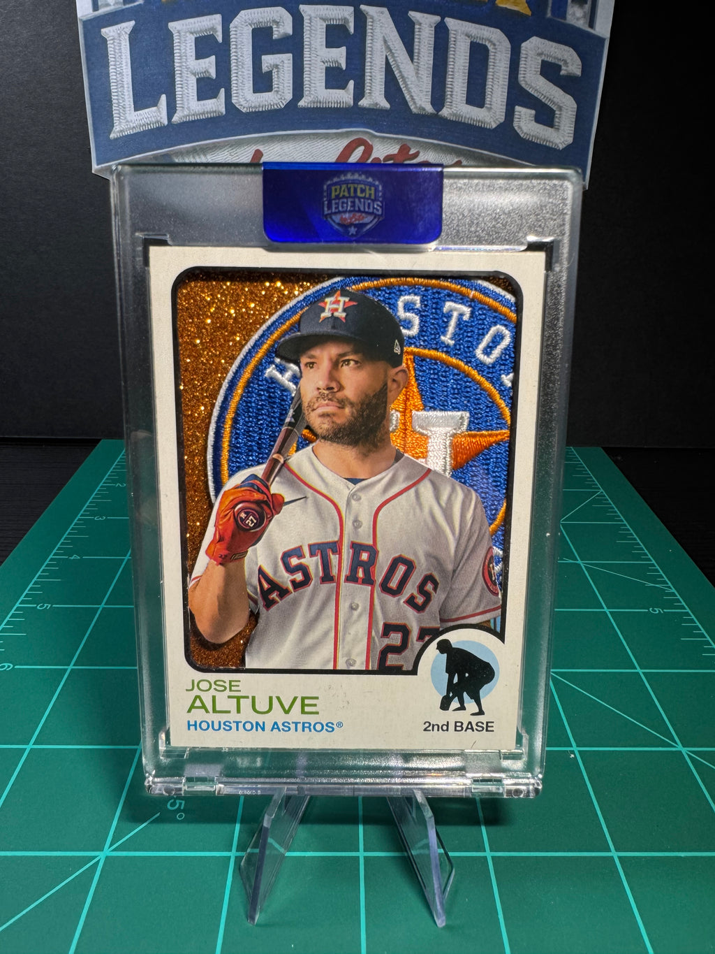 Jose Altuve 1/1 Patch Card