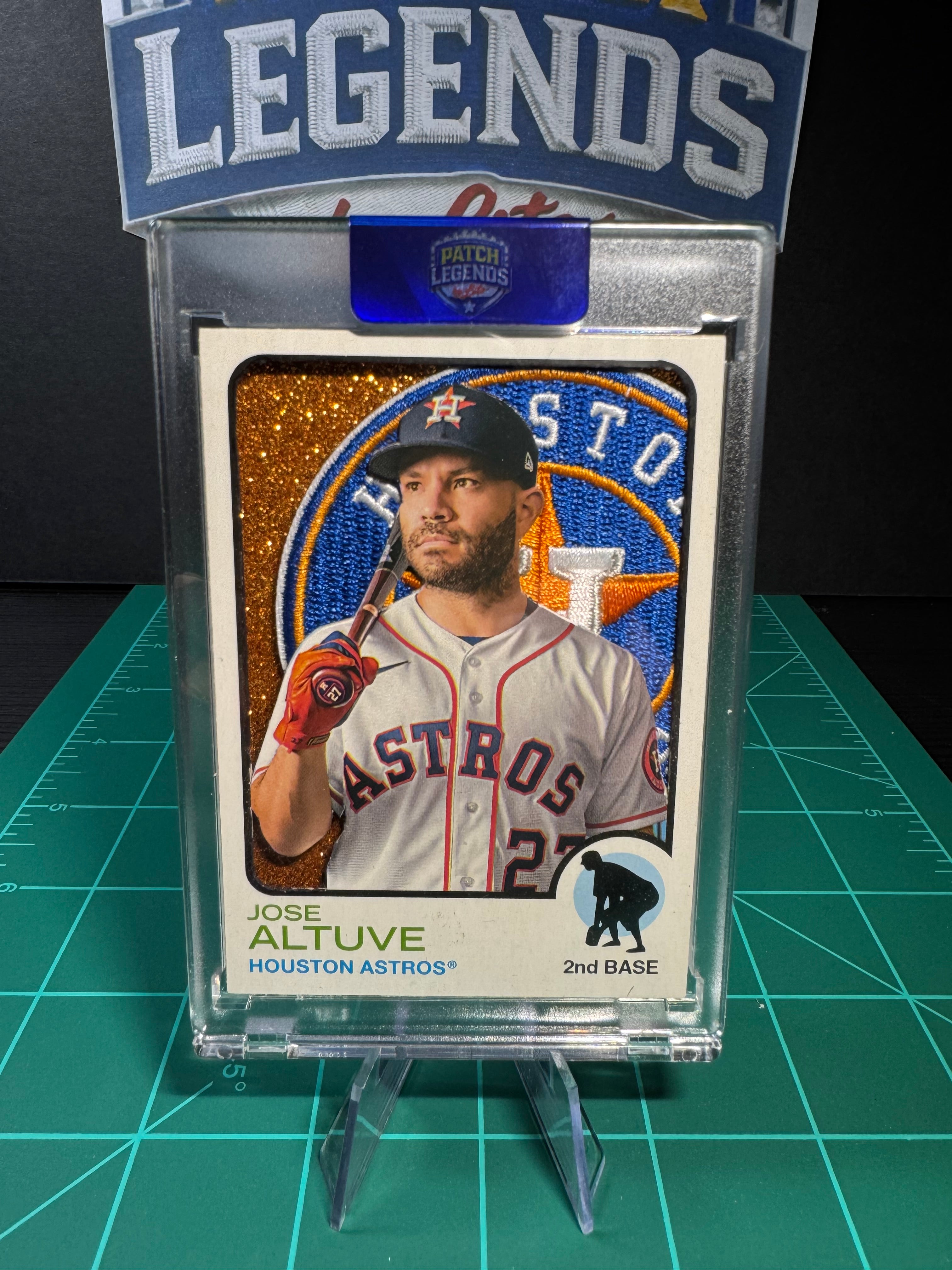 Jose Altuve 1/1 Patch Card