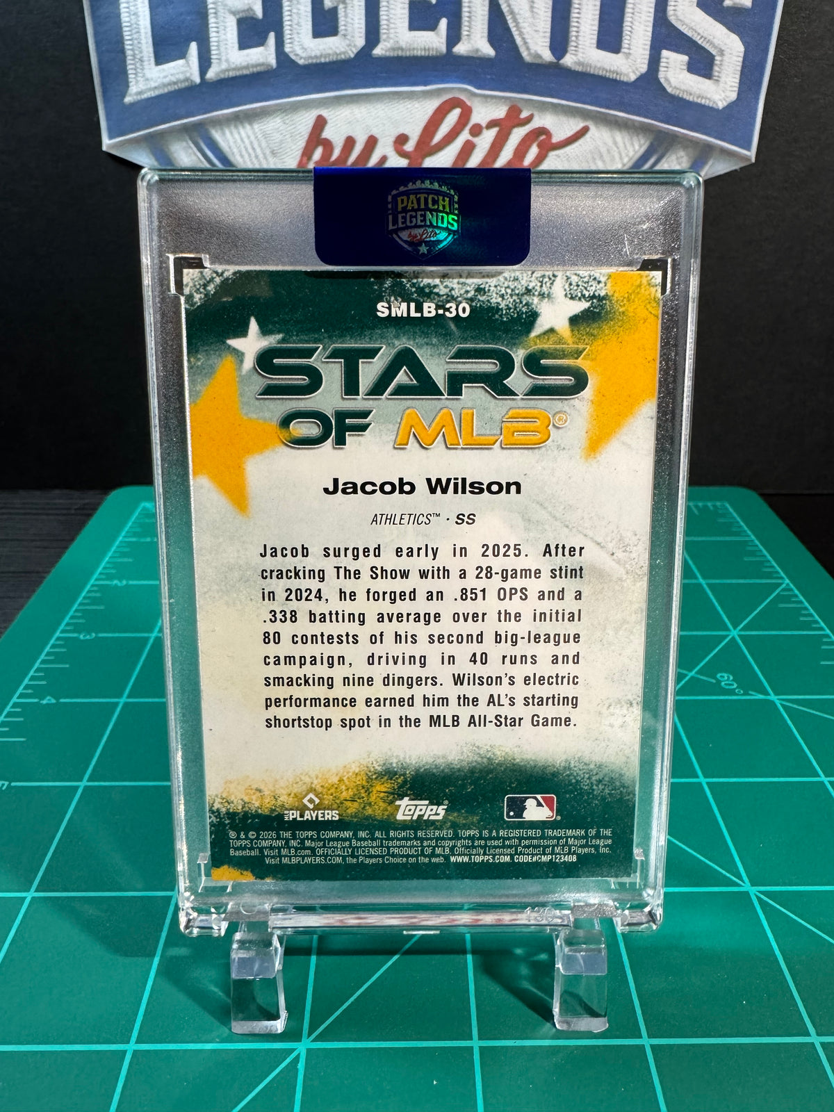 Jacob Wilson 1/1 Card