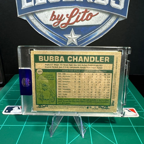 Bubba Chandler 1/1 Patch Card