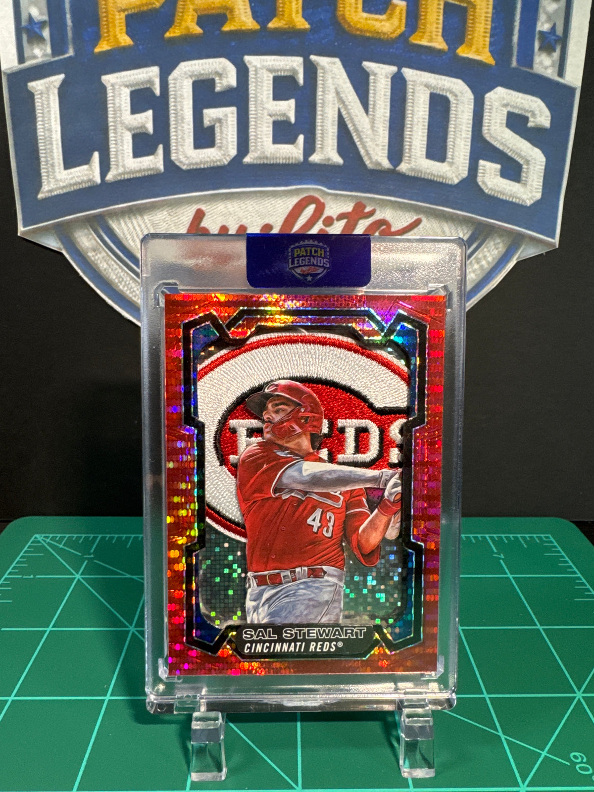 Sal Stewart 1/1 Patch Card